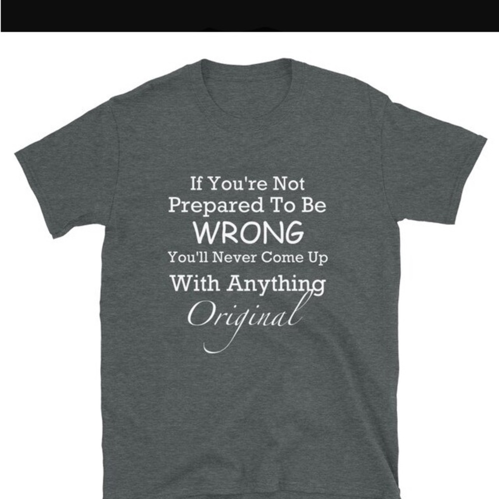 NWT The “Wrong” T-Shirt in Gray